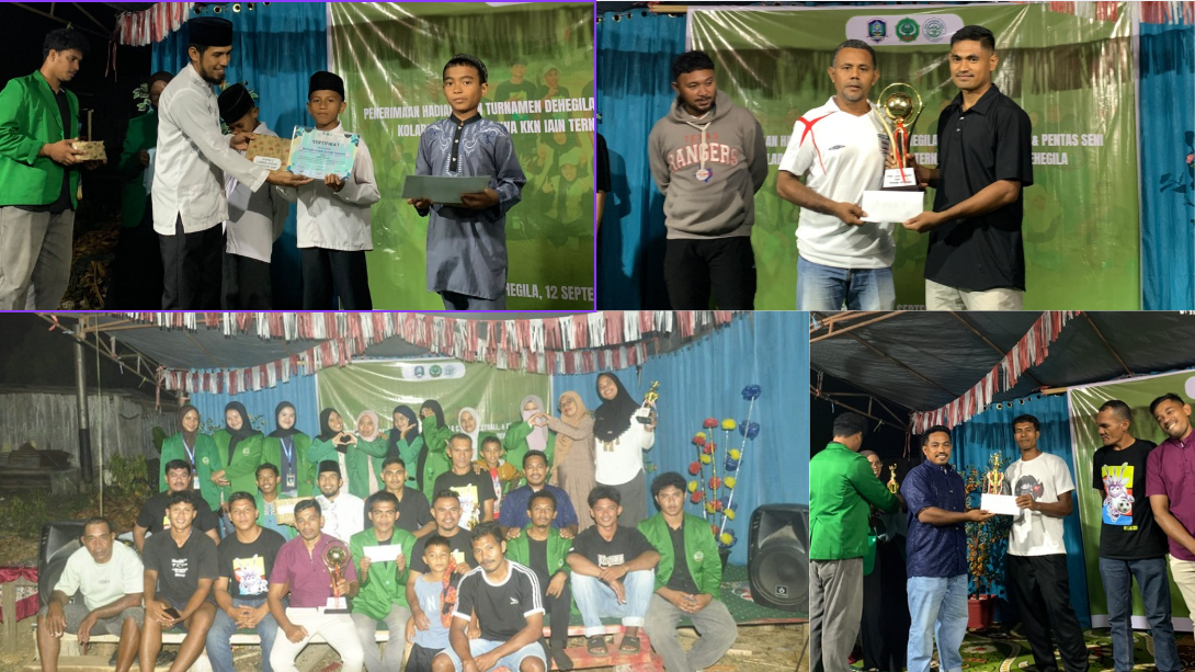Semarak HUT ke-81 RI di Desa Dehegila Berlangsung Sukses, Mahasiswa KKN IAIN Ternate Dorong Kreativitas Generasi Muda