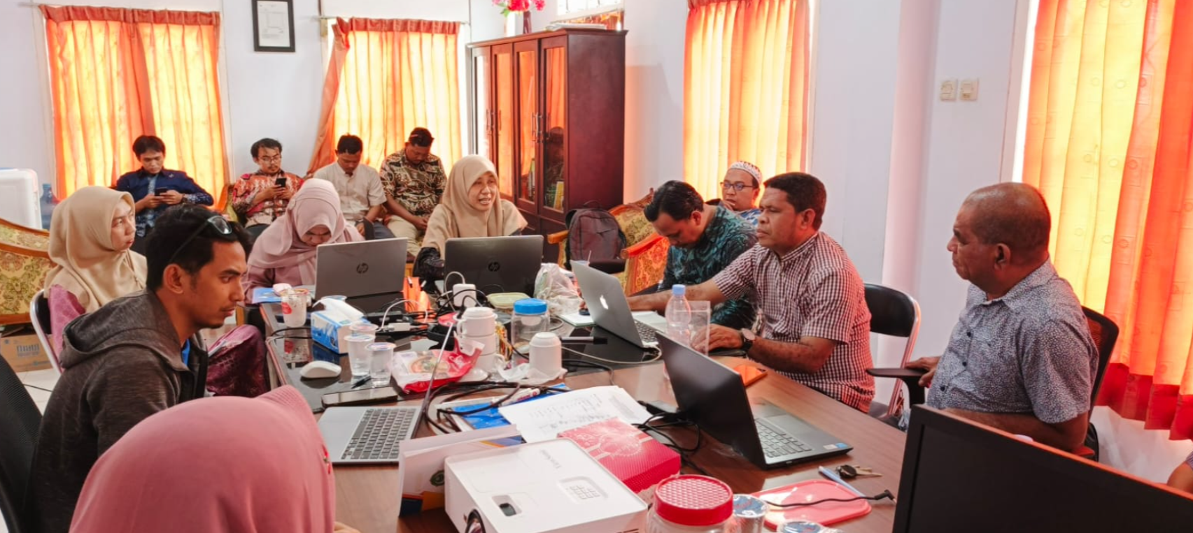 Rampung dalam Dua Minggu, SPI FUAD IAIN Ternate Siap Submit Borang Akreditasi dengan Instrumen Terbaru IAPS 5.1