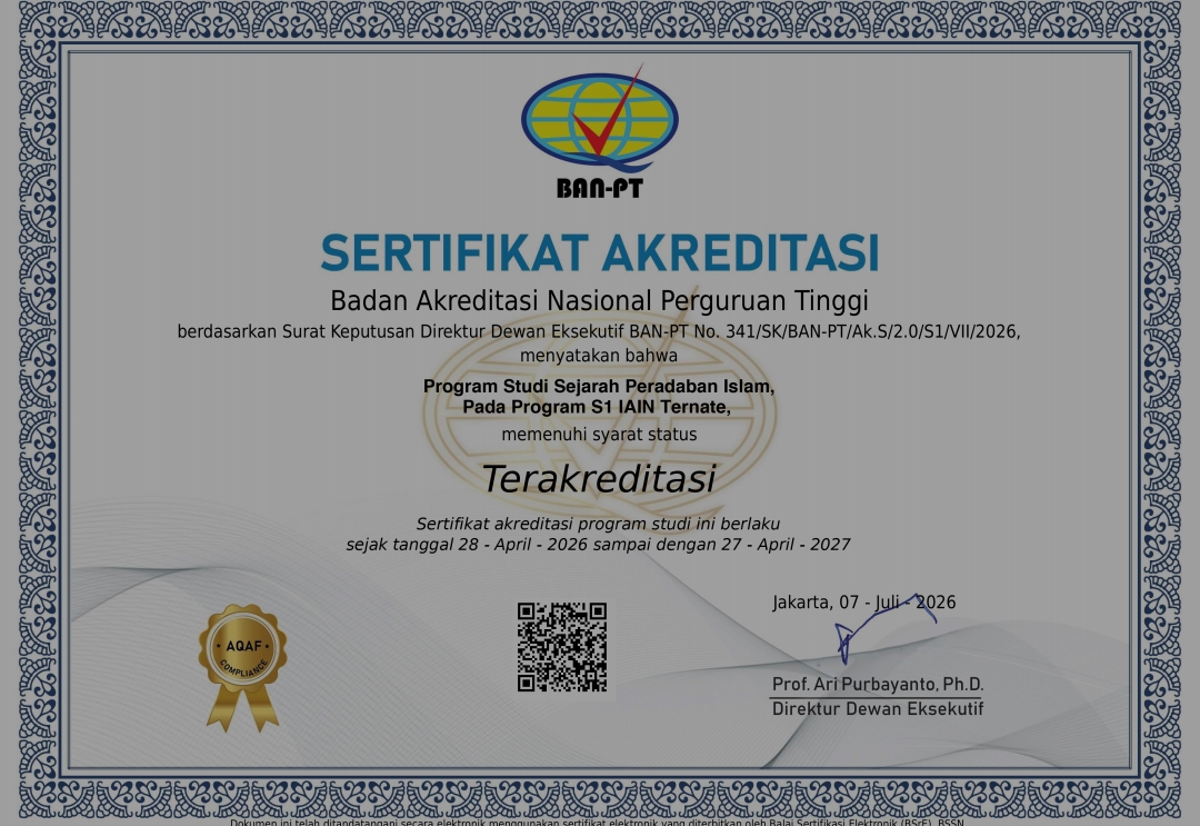 Gunakan Instrumen Terbaru IAPS 5.1, SPI FUAD IAIN Ternate Resmi Kantongi Status Terakreditasi dari BAN-PT